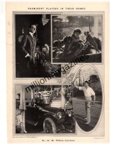 Courtenay's Canine Companion: A Vintage Theatrical Print