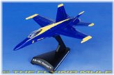 Blue Angels Hornet Miniature Aircraft Model