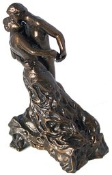 Waltzing Lovers Pocket Sculpture by Camile Claudel