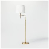 Graceful Glow Brass Iron Lamp