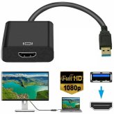 High-Definition USB-to-HDMI Video Adapter