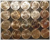 1990-1999 Jefferson Nickel Date Set in Choice/Gem BU Uncirculated Condition