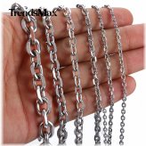 Silver Diamond Cut Rolo Cable Chain Necklace