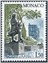Monaco Prince Albert Monument Museum Stamp