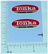 Tonka Oval Logo Stickers Set