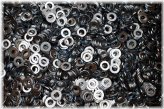 Steel Backup Washers with Rivet Burr