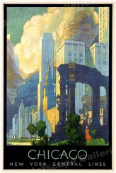 Chicago Adventure - Vintage Travel Poster