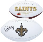 Legendary Saints Quarterback Signed Football