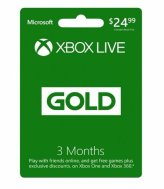 Game On: 3 Month Gold Membership for Xbox 360 / Xbox One