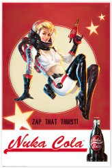 Nuka Cola Girl Poster/Print - Fallout 4 Artwork