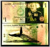 Tongan $1 Banknote