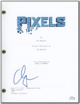 Pixels" Full Script Autograph by Adam Sandler