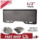 Steel Tach Mount Plate for Heavy Equipment Attachments