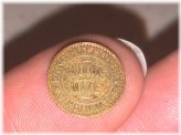 Cincinnati Langdon Bakery Widows Mite Lord's Prayer Token