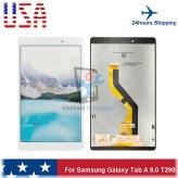 Samsung Galaxy Tab A 8.0 2019 SM-T290 White LCD Touch Digitizer