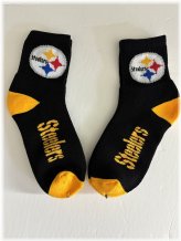 Black and Gold Fanatic Socks
