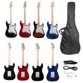 Glarry Basswood Right Handed 22 Frets GST Electric Guitar with Bag