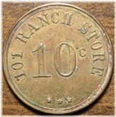 Ponca City Ranch Store Cowboy Token