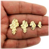 Golden Nugget Stud Earrings