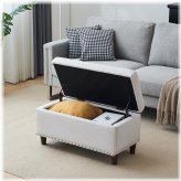 Cozy Storage Bench Ottoman