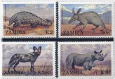 Zambia Wildlife Series Stamps