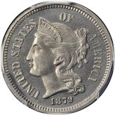 1879 Proof PCGS PR65 Nickel