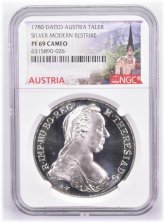 Austrian Thaler - Mother Theresa Silver Coin