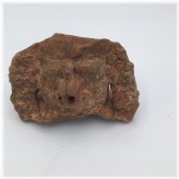 Nayarit Head Large Fragment with Nose Spools Ceramic Pottery