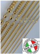 Gold Plated Miami Cuban Chain Necklace for Men
