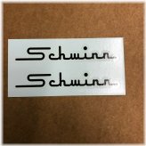 Vintage Script Tank Decal Set