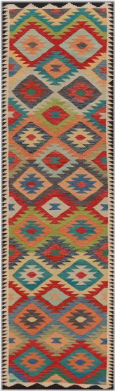 Pastel Wool Kilim Runner