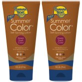 Sun-Kissed Duo: Deep Dark Self-Tanning Lotion Set (2 x 6oz)