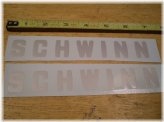 Vintage Schwinn Paramount Decals