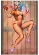 Dark Knight Reflections Art Print