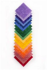 Rainbow Charm Quilt Kit