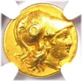 Alexander's Gold Stater - Certified NGC VF