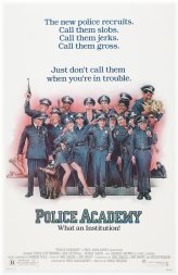 Vintage Police Academy Poster Print