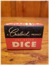 Vintage Crisloid Ebony Dice Set