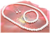 Princess Pearls Jewelry Set for Little Girls