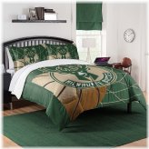 Green Court Comforter & Sham Set