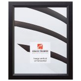 Ebony Black Hardwood Picture Frame