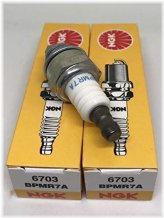 Dual Genuine NGK BPMR7A Spark Plug Set