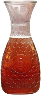 Honey Bee Glass Water Carafe