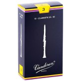 Harmony Tenor: Traditional Strength 3 Clarinet Reeds by Vandoren