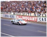Vintage Ford GT Le Mans Racing Photo Print