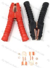 Copper-Plated Insulated Alligator Clamps