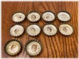 Coca Cola NFL Football All-Stars 1960s Player Bottle Caps Set