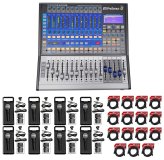 Live Sound Bundle with Presonus Mixer, Microphones, and Cables