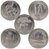 National Park Quarter Set