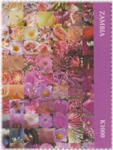 Zambia Princess Diana Millenium Stamp Set